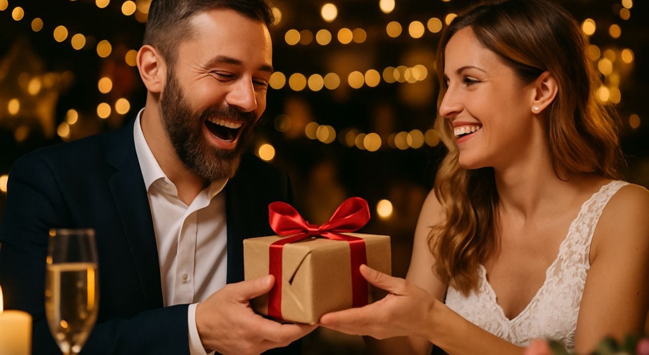 Bryllupsdagsgaver til ham